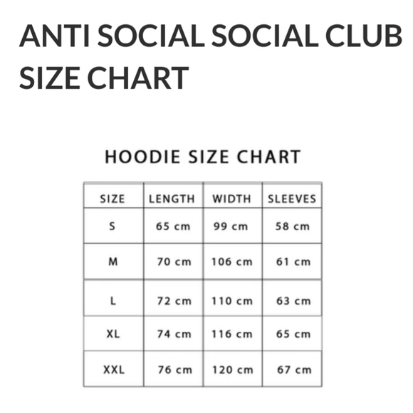 Anti Social Social Club~Rainbow&White Hoodie~ M - Picture 6 of 6